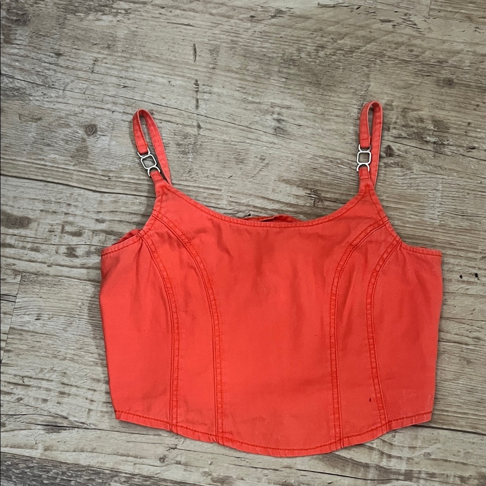Women's Orange Camisole Top